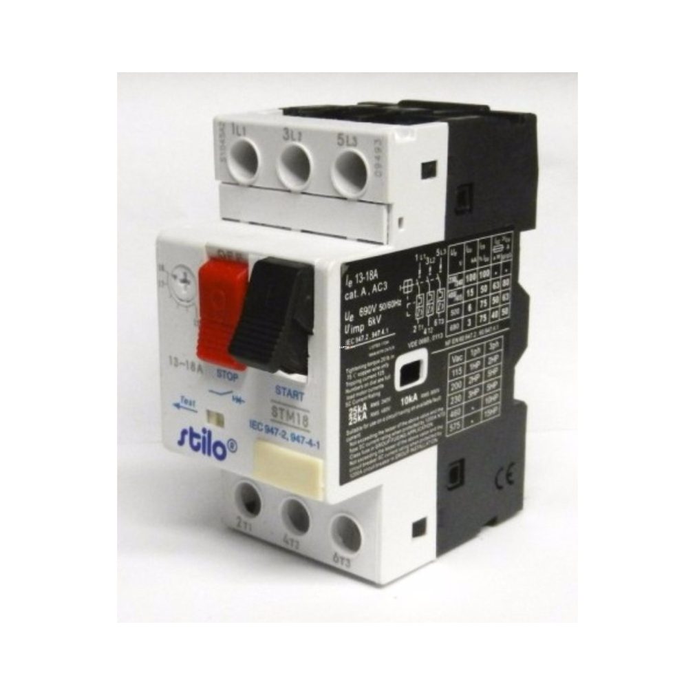 Stilo STMV18 protecție motor 13-18A