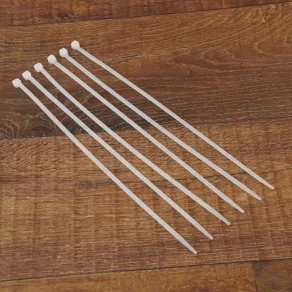   Stilo, legătoare de cabluri 300x4,8, culoare naturală - STI701