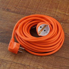   Cablu prelungitor Stilo Flexo cu cablu MT 10 m, 3x1,5 mm² + CSF portocaliu - STI758