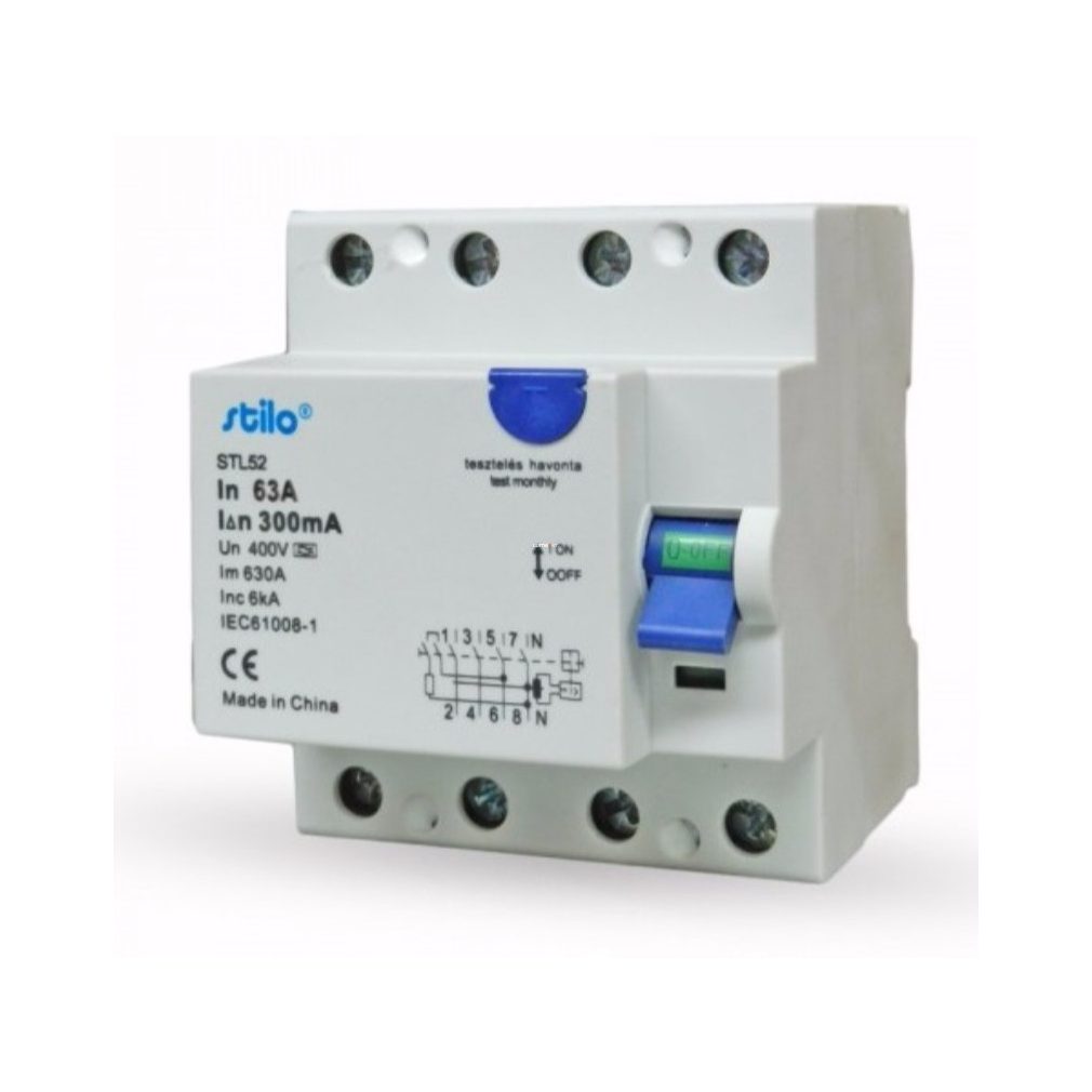 Stilo Fi releu 4P 63A 300mA tip A