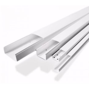   Canal pentru cabluri Stilo MCSN 25x16 (lățime/înălțime), alb STI937 (140 m/pachet) - STI937