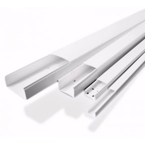   Canal pentru cabluri Stilo MCSN 40x25 (lățime/înălțime), alb STI939 (80 m/pachet) - STI939