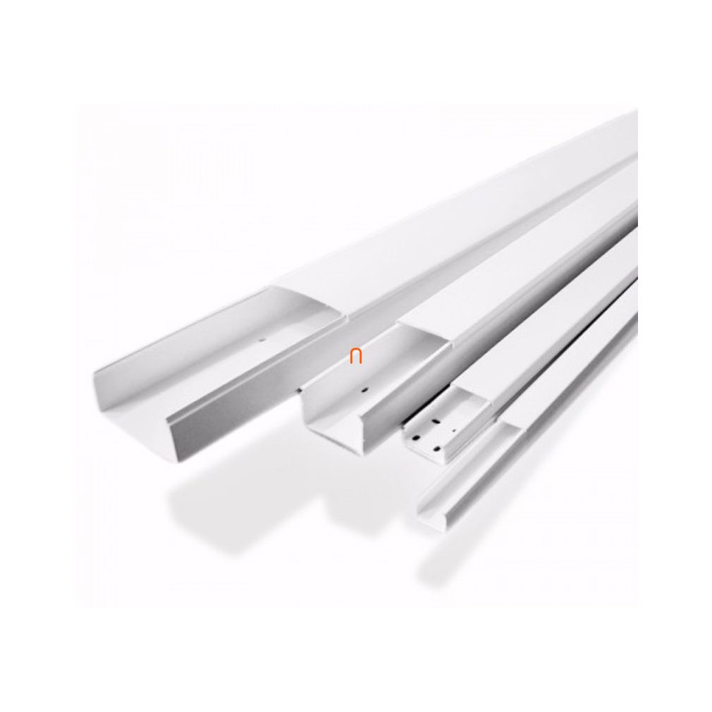 Schneider MCSN 60x40 (lățime/înălțime) canal pentru cabluri alb STI940 Stilo (48 m/pachet)