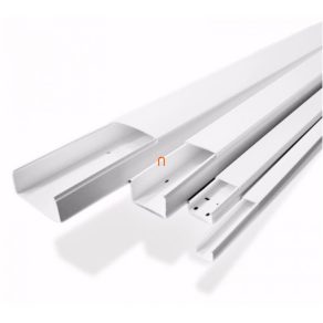   Canal pentru cabluri Stilo MCSN 60x60 (lățime/înălțime) alb STI943 (32 m/pachet) - STI943