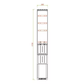 PVT-K-L 26 FE 1xNH2+2xNH00 CSP 74000009