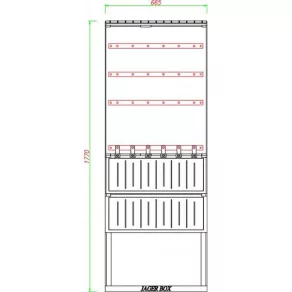 PVT-K-L 66 FE 1xNH00+5xNH2  CSP 74000046