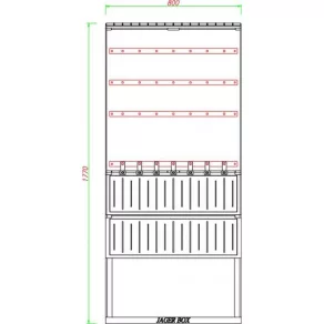 PVT-K-L 80 FE 2xNH00+6xNH2   CSP 74000064