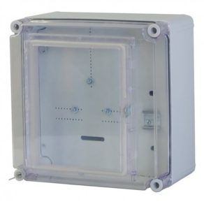   PVT EON 3030 – 1 Fm - AM Contor de energie electrică monofazat PVT3030–1Fm cu fereastră EM, blocare cu cheie, mască inferioară