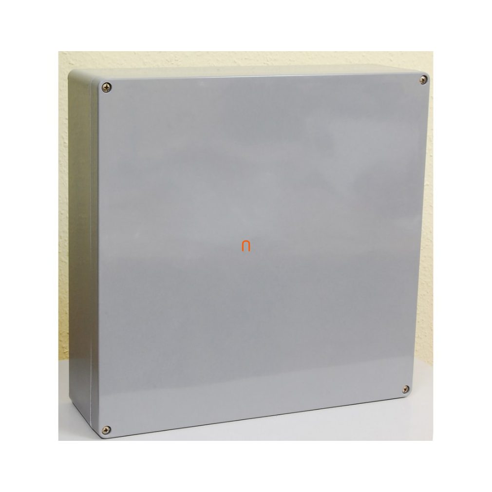 CSP 404012 poliészter doboz, üres 400x405x120mm IP 65 szürke, halogénmentes CSP 10404012