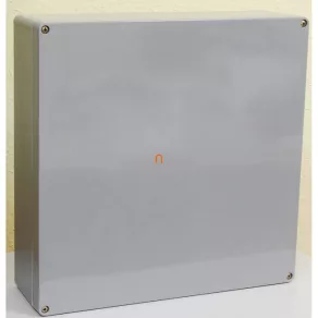   CSP 404012 cutie din poliester, goală, 400 x 405 x 120 mm, IP 65, gri, fără halogeni CSP 10404012