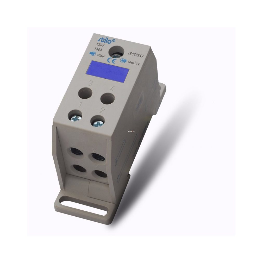 Stilo clemă pentru cablu principal 1x 50/4x16mm2 150A gri