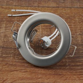   Corp de iluminat cu halogen 50W spot fix crom mat MR16 - deLux DEL1093