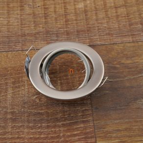   Corp de iluminat cu halogen 50W, orientabil, crom mat, spot MR16 - deLux DEL1097