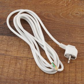 Cablu Stilo Flexo MT cu mufă, 3 m, 3x1 mm², alb - STI1098