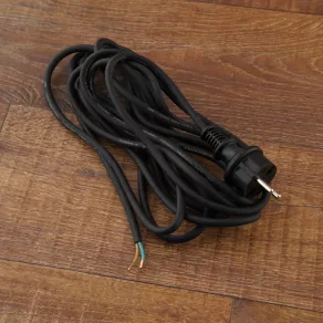   Cablu de cauciuc cu conector Stilo Flexo, 5 m, GT 2x1 mm², negru - STI1107