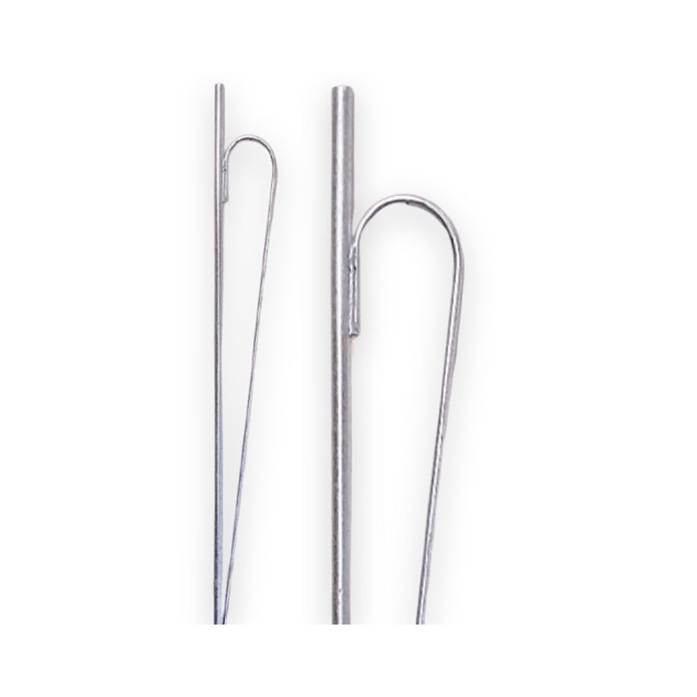 Stilo Țeapă pentru grădină 1,5 m zincată d=20 RD10 cu cerc zincat STI1185