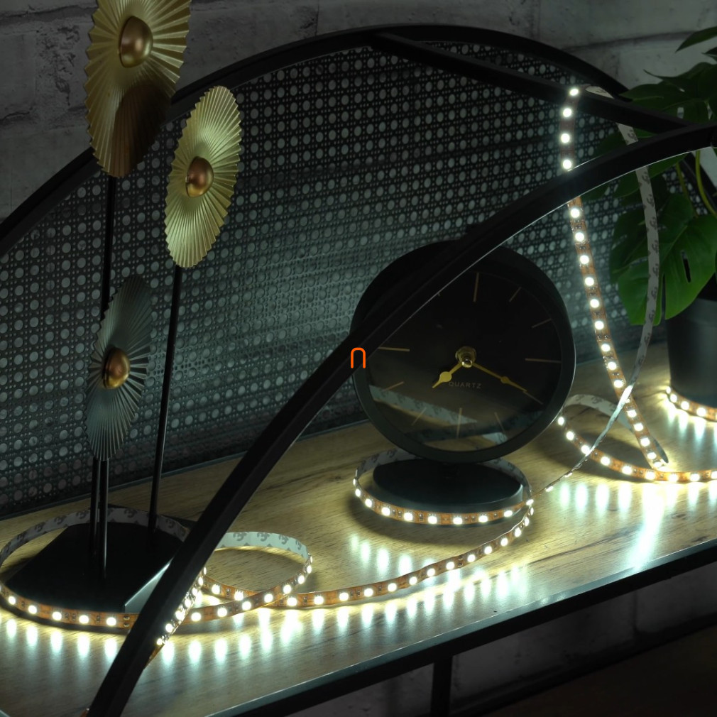 Bandă LED 60 LED IP20 alb rece SMD5050 14,4W/fm, 960lm/m, 4000K, DEL1228