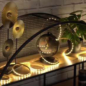   Bandă LED 60 LED IP20 alb cald SMD5050 14,4W/fm, 960lm/m, 2700K, DEL1229