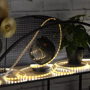   Bandă LED cu 60 de LED-uri, IP65, alb cald, SMD5050, 14,4 W/m, 960 lm/m, 2700 K - DEL1232 deLux
