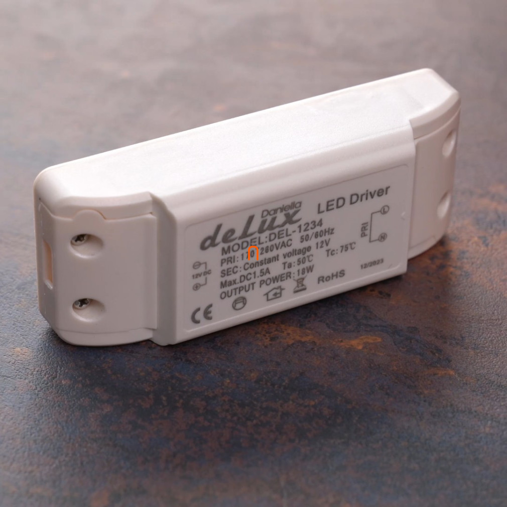 Sursa de alimentare LED 18W 12V 1,5A IP20 DEL1234
