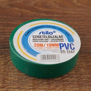 Bandă izolatoare Stilo 20x19 verde - STI1247