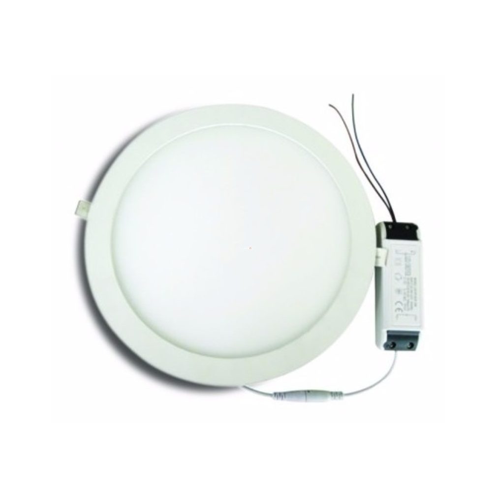 LED Panel kerek süllyesztett 12W 840lm 3000K IP20 DEL1274