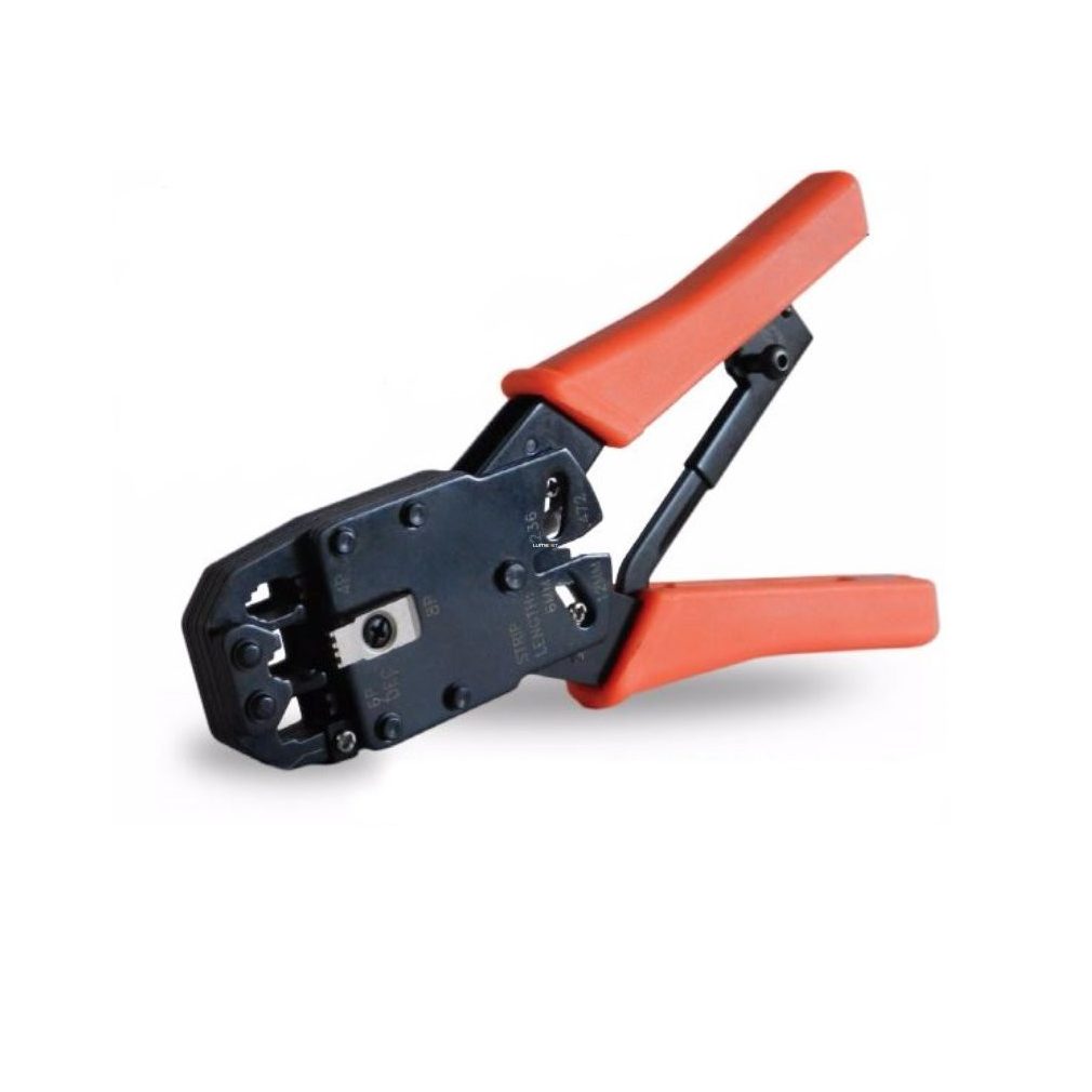 Clește de sertizare pentru telefoane Stilo 6P4C (RJ-11), 6P6C (RJ-12), 8P8C (RJ-45)