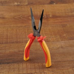   Clește cu vârf plat Stilo 200 mm, izolat 1000 V, VDE, Cr-V - STI1305