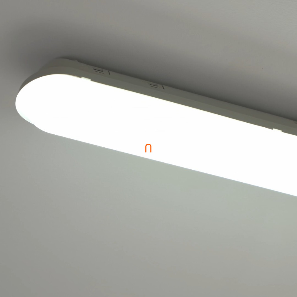 LED Corp de iluminat fără praf și abur 2x58W dimensiune, 60W 5200lm, 4000K PC abajur IP65 180 grade, - deLux DEL1366