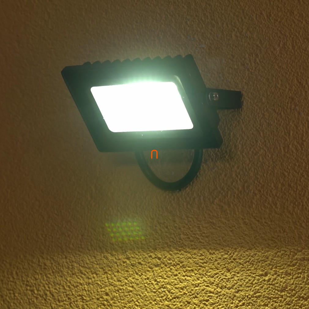 Reflector 20W LED, 1600lm, 200-240VAC, IP65, 4000K, 120 grade, 30x SMD2835 LED, plat, negru, 150*127*35mm, aluminiu - Slim deLux DEL1446