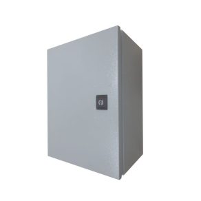   Dulap metalic 400x400x200 Skybox cu placă de montare RAL7035 (gri) SKY1467