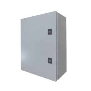   Dulap metalic 600x400x260 cu placă de montare Skybox, RAL7035 (gri) SKY1470