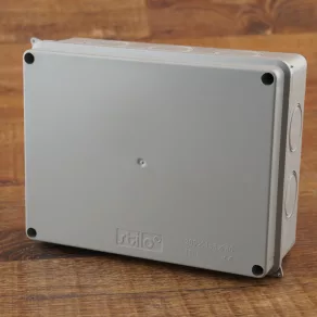   Cutie de joncțiune Stilo 200x155x80 cu pereți netezi, fără halogen, IP65 - STI1504