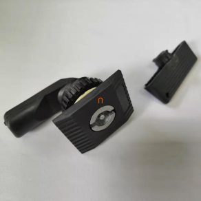   Încuietoare metalică pentru dulap de distribuție, plastic, negru RAL7035 - Skybox SKY1516