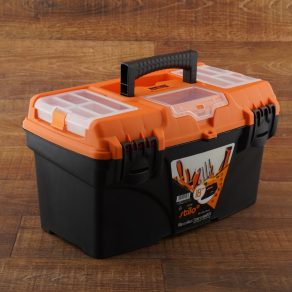   Cutie de scule Stilo cu tavă detașabilă pentru sortimente, 18 coloane, 432 x 250 x 238 mm - STI1526