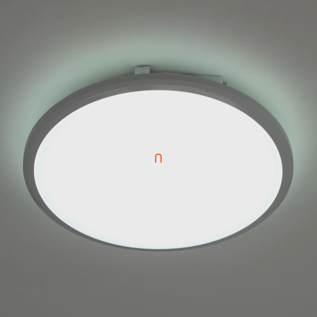 Lampă LED de tavan 4000K, 24W, 1560lm, 380mm, formă rotundă, abajur opal - deLux DEL1613