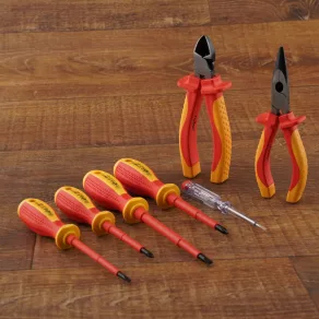 Set de scule Stilo VDE, 7 piese, 1000 V - STI1679