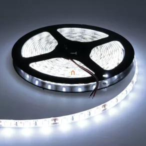   Bandă LED cu 384 de LED-uri, IP65, 10 W/m, 4000 K, 1000 lm/m, alb rece, COB, 24 V c.c.  - DEL1727 deLux