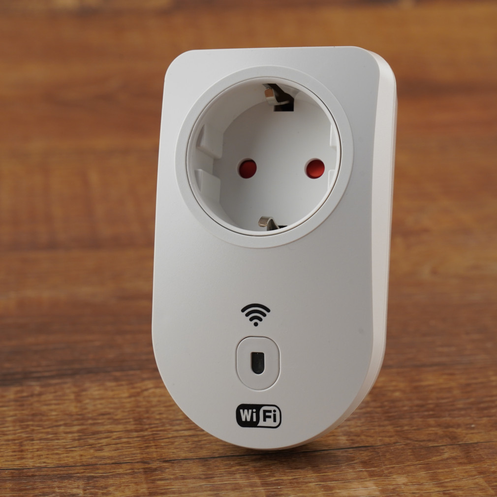 Stilo Wi-Fi inteligent /smart priză, 1 buc. priză, max. 3680W, cu funcție de măsurare a consumului, controlabil prin aplicație