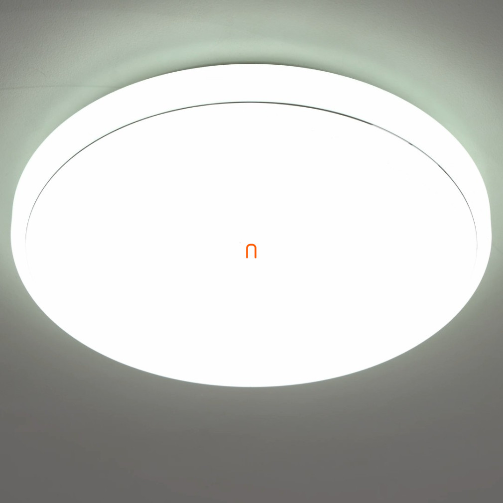 Plafonieră LED 4000K, 24W, 1920lm, 380mm, formă rotundă, cupolă strălucitoare, (Jazzy)