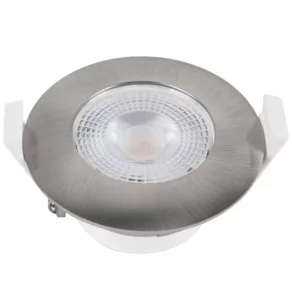   Spot LED încastrat nichel 5W 450Lm 100-240V d=68-75mm 3000K 120 grade - deLux DEL1756