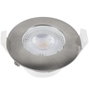   Spot LED încastrat nichel 5W 450Lm 100-240V d=68-75mm 4000K 120 grade - deLux DEL1757