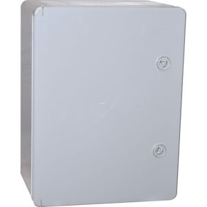   Dulap de distribuție din plastic Stilo 500x400x240mm, IP65, ABS, cu placă de montare din metal - STI1761