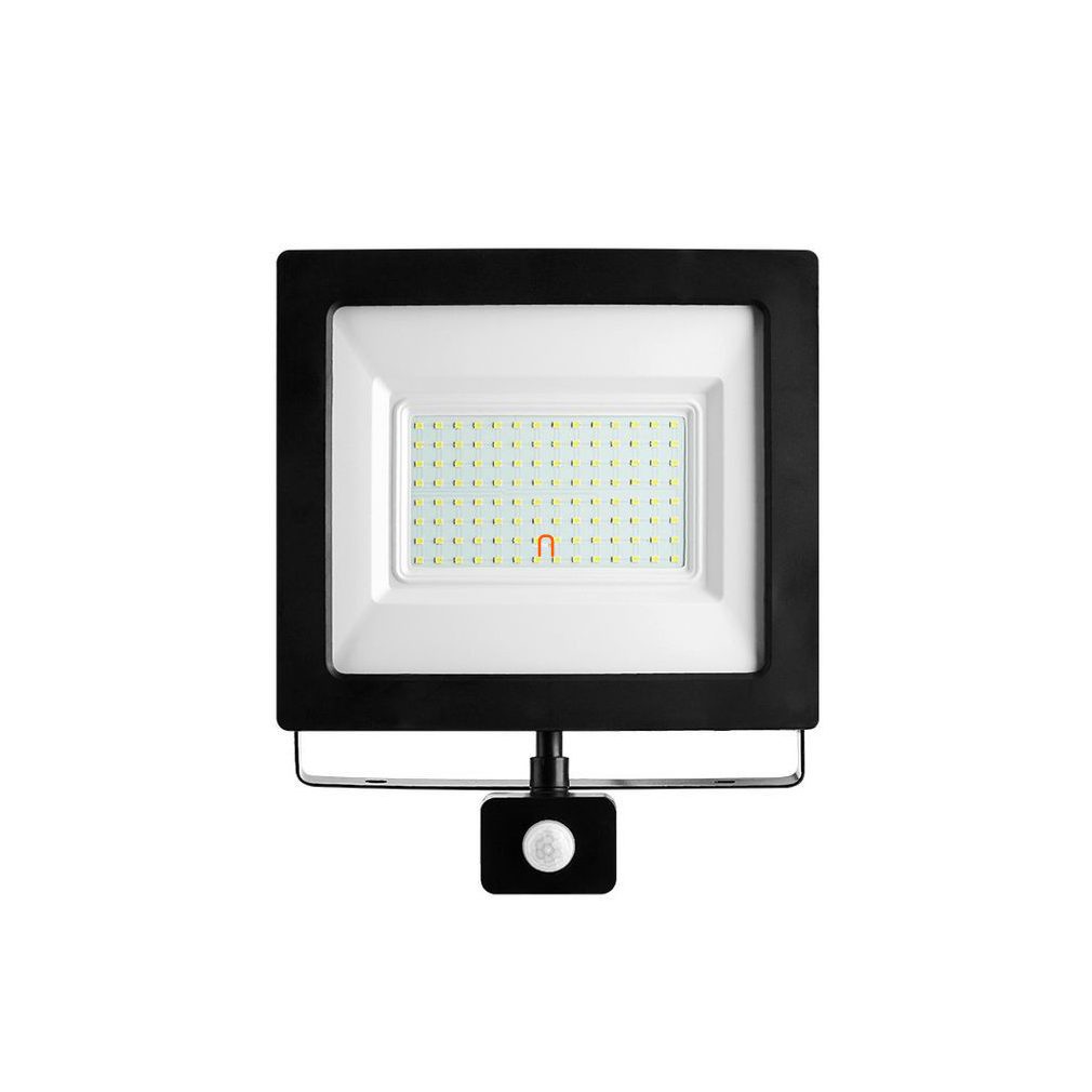 LED reflektor mozgásérzékelő szenzorral 100W 4500K 9000 lm (Slim)