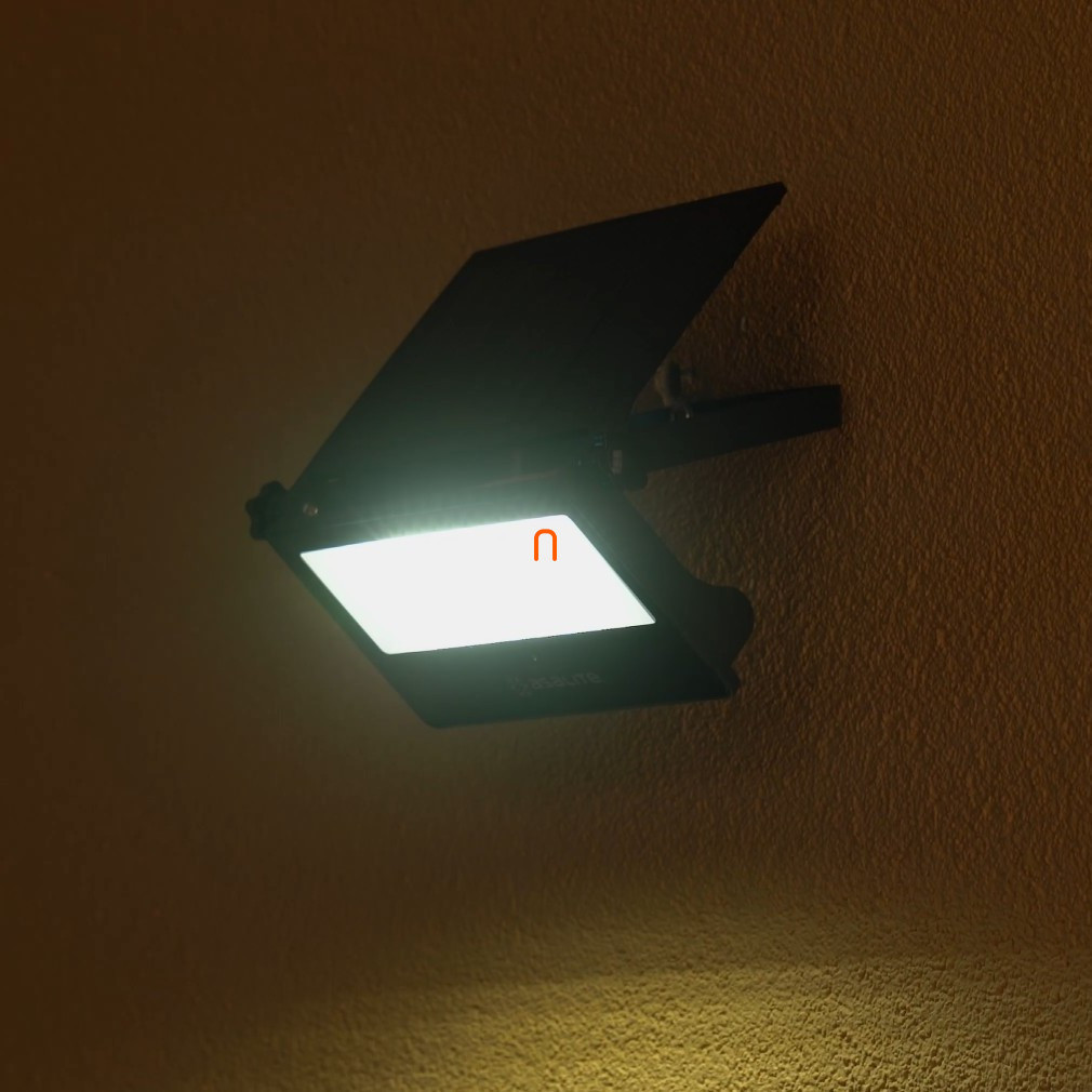 Lampă solară cu LED și senzor de mișcare 20W 4000k 1800 lm - Slim Asalite ASAL0276
