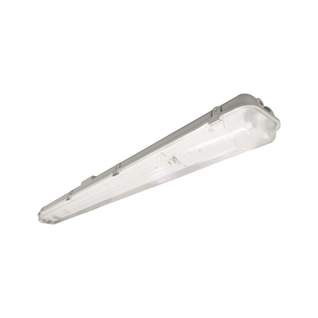 LED Corp de iluminat gol, fără praf și abur, dimensiune 1x58W, montat pe tub LED, cu difuzor SEP PC IP65 cu închizători metalice 60001158402 STAR-158 PC/PC