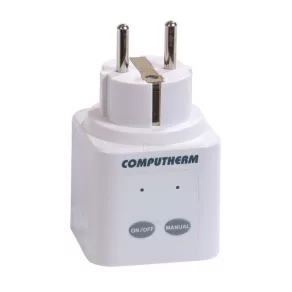   Priză controlabilă prin termostat de cameră Q1RX RF fără fir (cu frecvență radio) Computherm