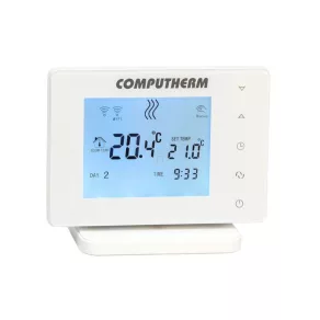   Termostat de cameră WIFI digital, programabil, fără fir, cu buton tactil E400RF Computherm