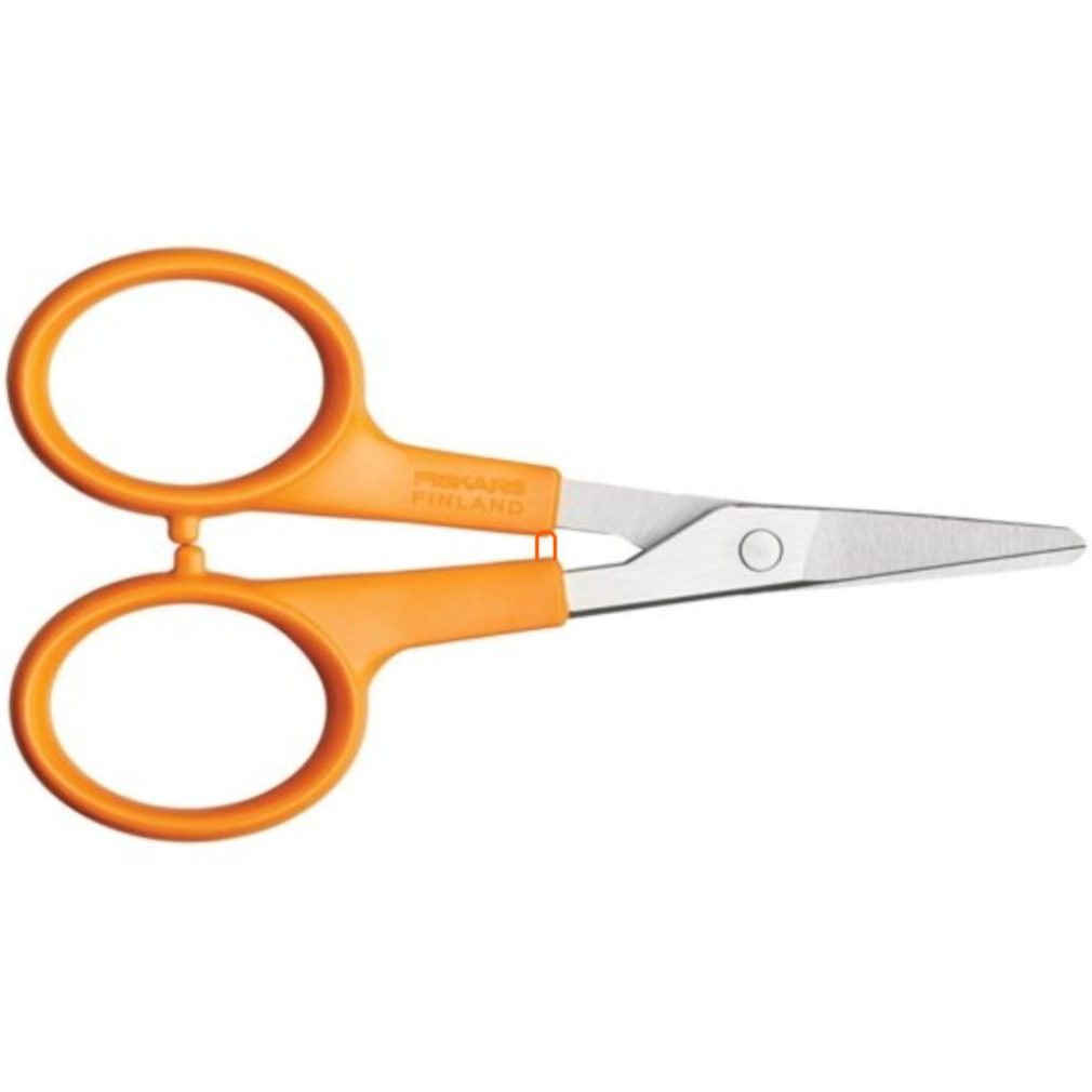 Fiskars Classic foarfețe drepte pentru unghii (10 cm)