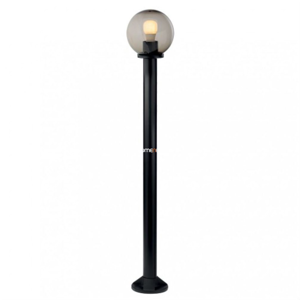 Lampă de podea pentru exterior, negru și fum, 120 cm (Sfera)